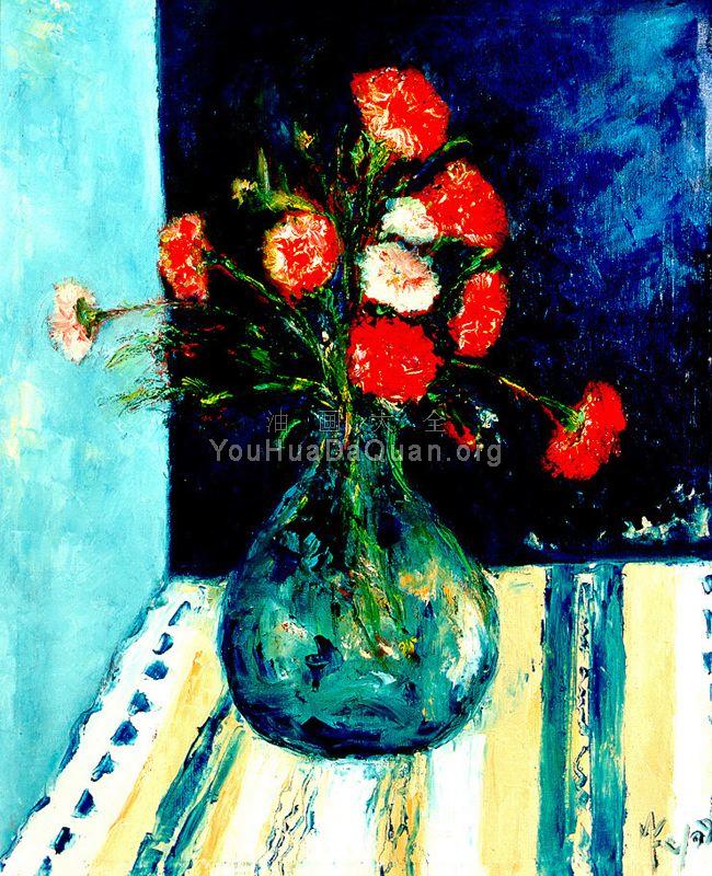 Jarron Con Claveles - 马里·Fe·罗梅罗·坎波